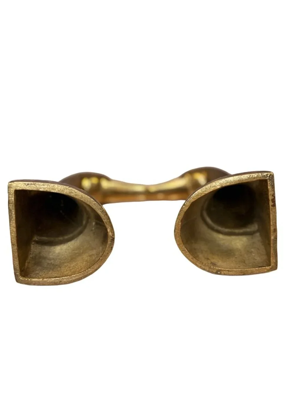 Vintage Brass Duck Bookends | Mid-Century Waterfowl Bookends